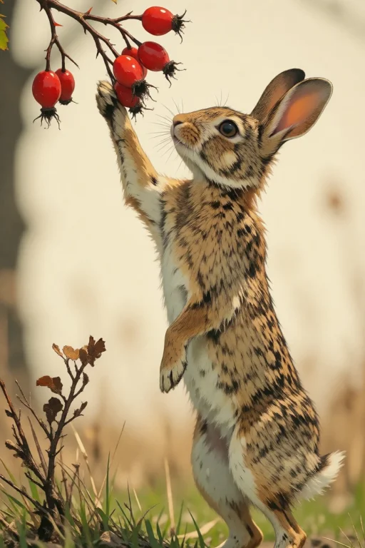 Nature, A Heartwarming, Photorealistic Wildlife Photograph O...