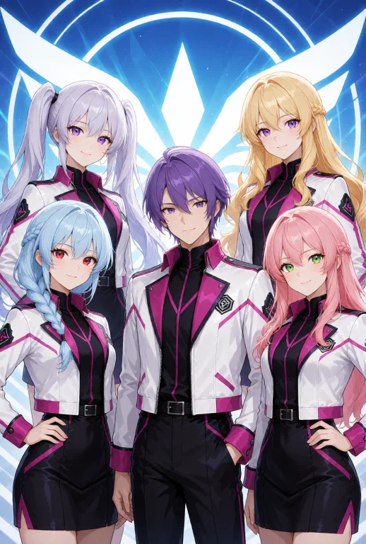 Characters From The Asterisk War, Featuring Ayato Amagiri An...