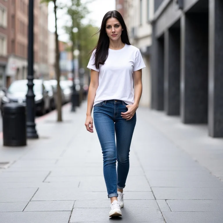A Full-length Photograph Of Ver1jessax Walking Along A City...
