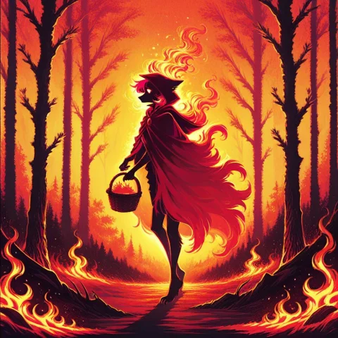 Score9,score8up,score7up,score6up, 1girl, Solo, Silhouette,... — Stable Diffusion AI Prompt: score_9,score_8_up,score_7_up,score_6_up, 1girl, solo, silhouette, fire, pink th...