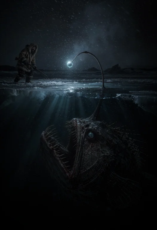 Photorealistic Digital Art Of A Semi Submerged Side View Of...