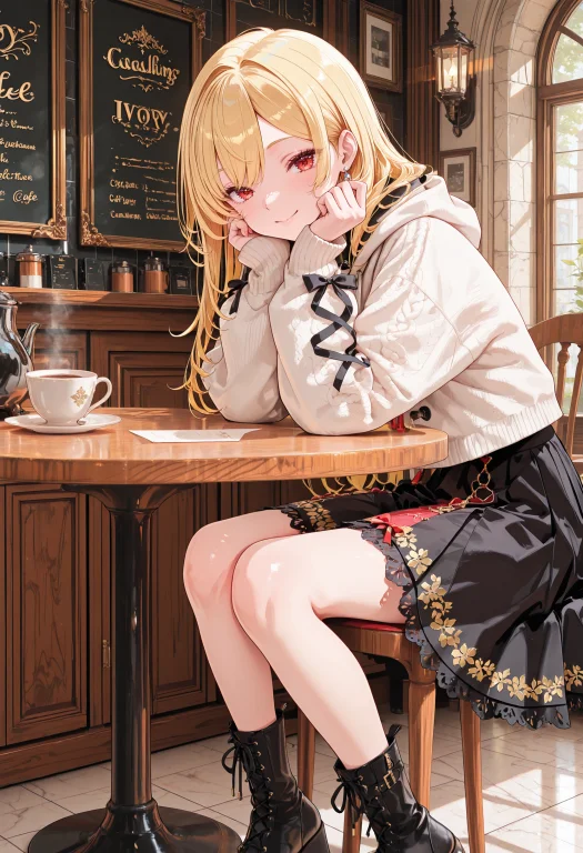 1girl, Solo, Lazypos, Animecoloring, Delicate, Dreamy, Cinem...