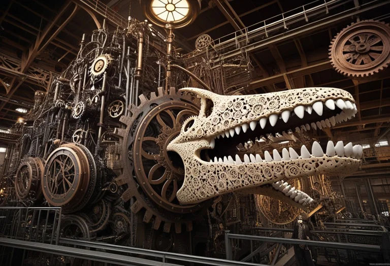 Masterpiece, Best Quality, Industrial Mechanical Scene, No H...