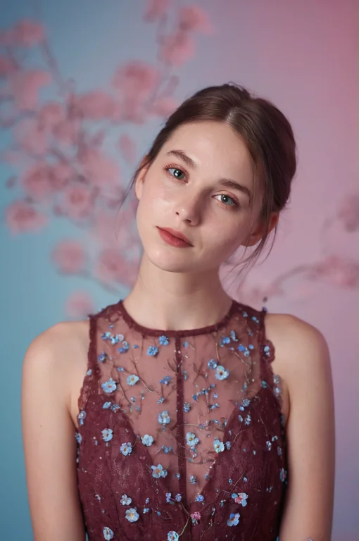 Raw Editorial Photo, Professional Head And Shoulders Portrai...