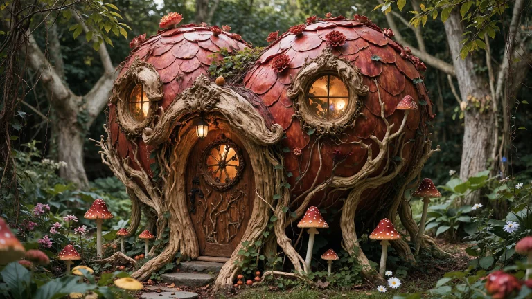 Lorafloratestrongk2e100.8 Fl0rate Heart-shaped Fantasy House