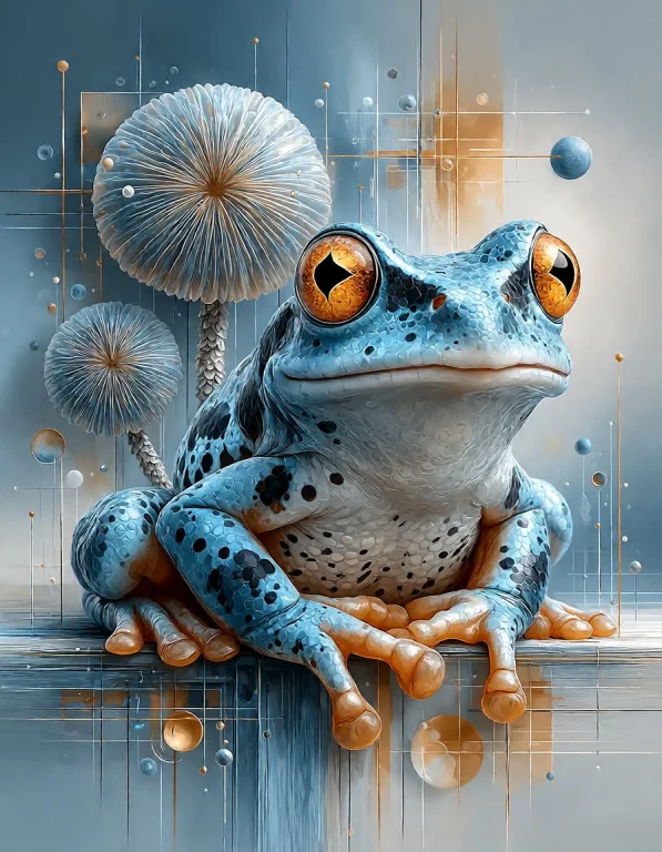 This Digital Artwork Features A Detailed, Realistic Depictio...