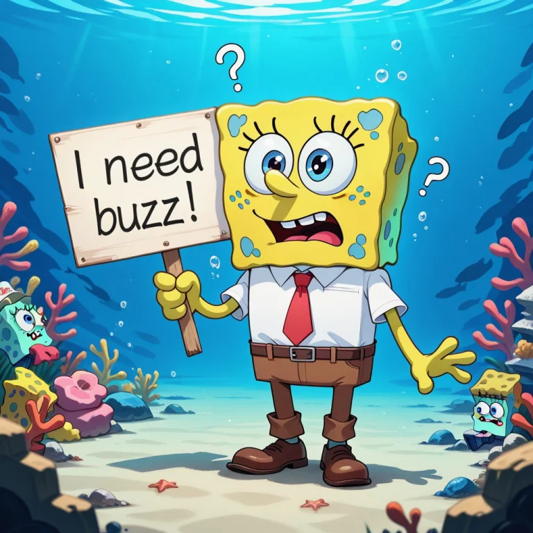 Spongebob Squarepants, White Shirt, Red Tie, Brown Pants, Ne...