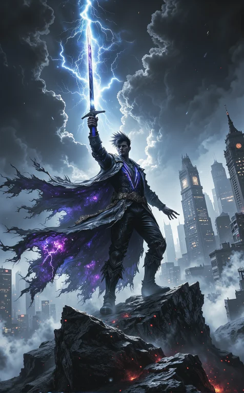 A Hyper-realistic Fantasy Image Capturing A Dramatic And Ele...