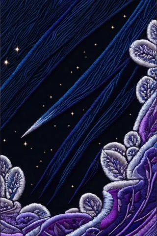A Brilliant Shooting Star Streaking Across A Vast Night Sky,... — SDXL AI Prompt: a brilliant shooting star streaking across a vast night sky, long luminous trail...