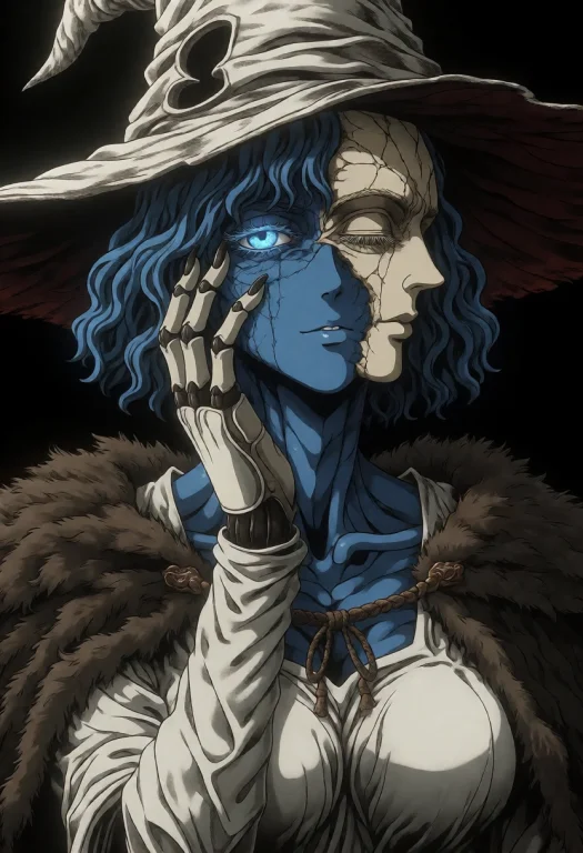 Darkartstyle, Ranni The Witch, Elden Ring, Blue Eyes, One Ey...