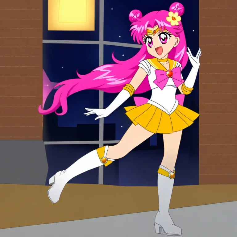 Amionukipxl, Pink Eyes, Pink Hair, Long Hair, Hair Ornament,...