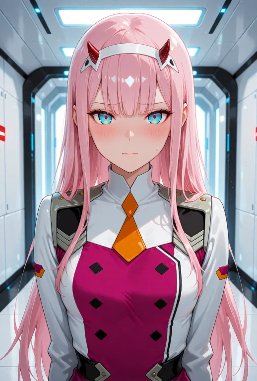 Zero Two From Darling In The Franxx, Human-horn Hybrid, Long...