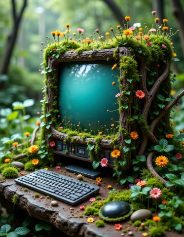 Highly Detailed And Fantastical Scene. The Central Image Sho... — Stable Diffusion AI Prompt: highly detailed and fantastical scene. The central image should depict a large f...