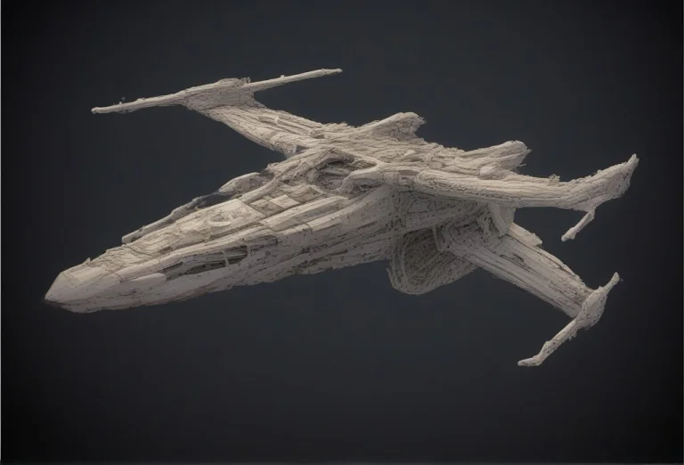Madefromteef Lora5847441.0. X-wing Fighter Flying Through Sp...