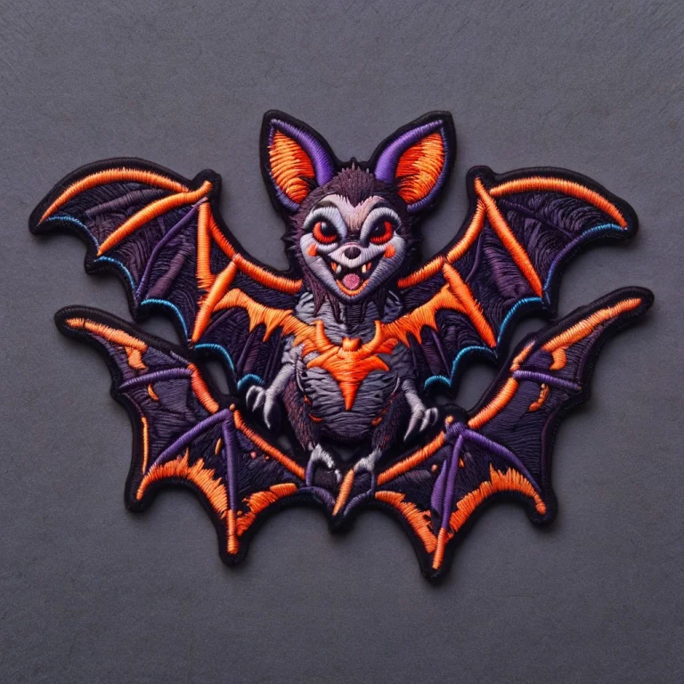 Ral-embroideredpatch, A Bat