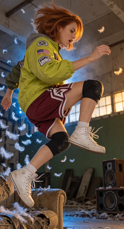 Namix, A Raw High-energy Full-body Shot Of Namix Caught Half...