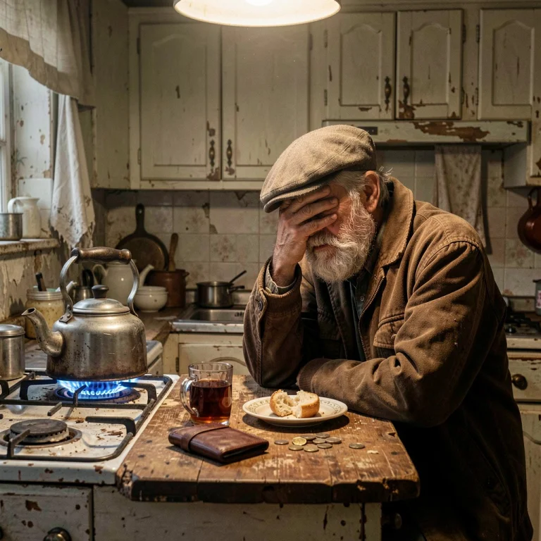 Bradhamel Art Style. An Elderly Man With A Gray Beard And Fl...