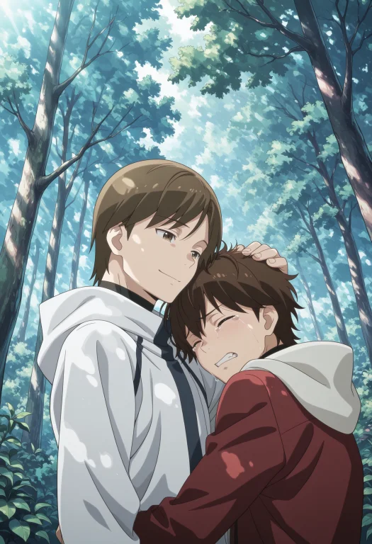 Masterpiece,best Quality,amazing Quality, 2boys, Headpat, Co...
