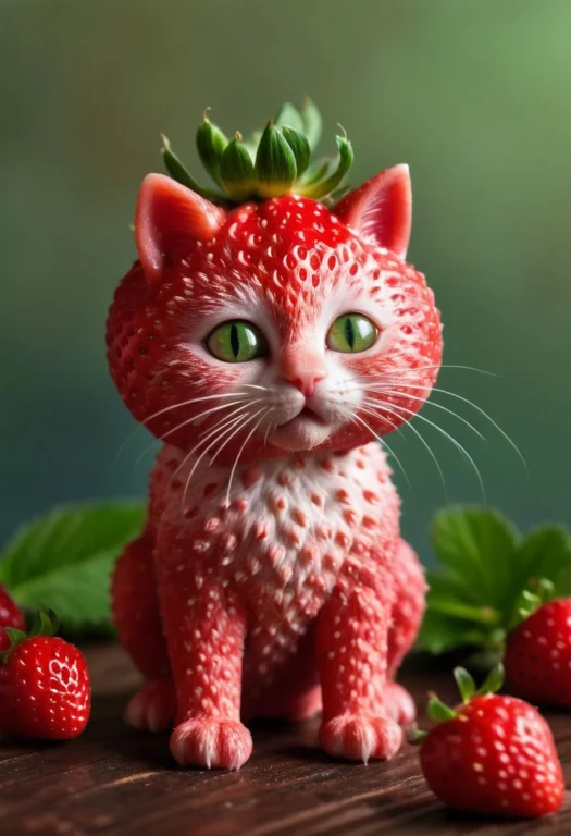 Create An Image Of A Whimsical Creature That Resembles A Sma...