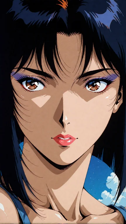 Stylish Heroine Of A 1990s Anime Chromatic Aberration, Film...