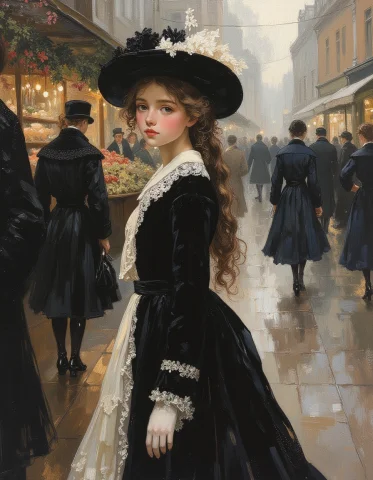 Masterpiece, High Quality, Oil Painting, Hyper-realistic, Hy... — FLUX AI Prompt: masterpiece, high quality, Oil Painting, Hyper-realistic, hyper-detailed oil pai...