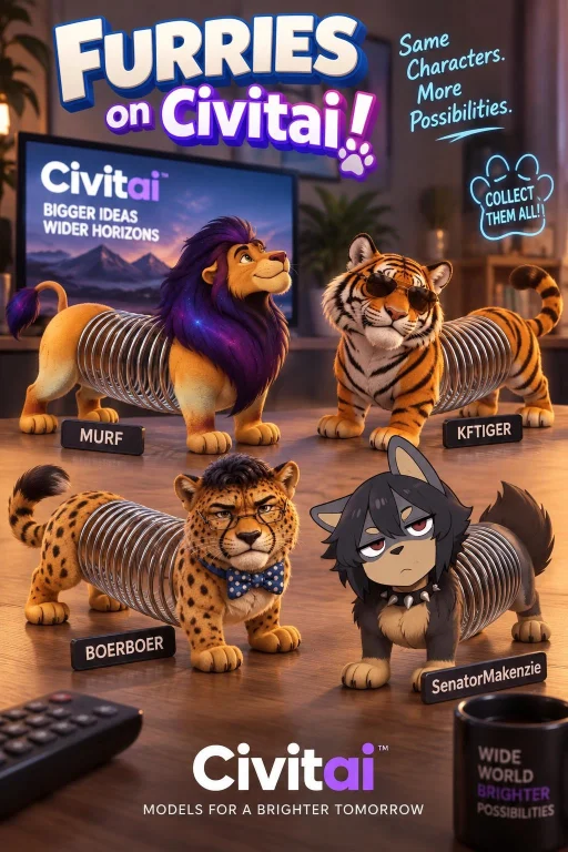 Have The Characters From These 4 Images As Slinky Toys For A...
