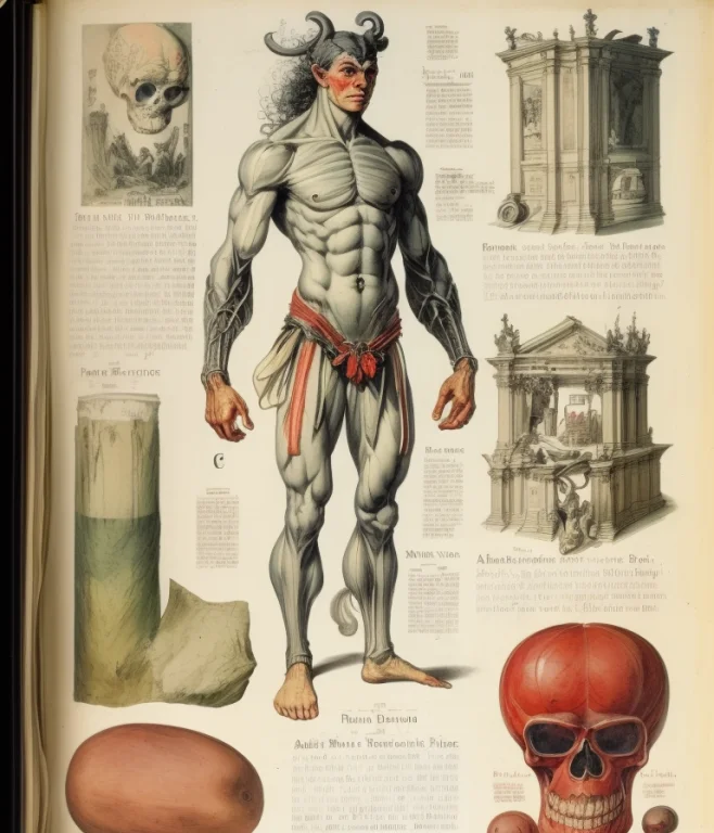 Full Page Scan Of 1800s Detailed Anatomy Book Medical, Myste...