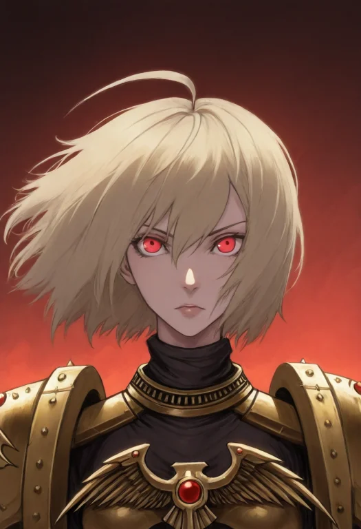 Masterpiece, Best Quality, Solo, Ange, Red Eyes, Short Hair,...