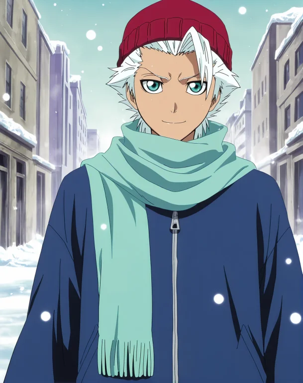 Lorahitsugaya Toshiro1 Hitsugaya Toshiro, Male, Solo, Wearin...