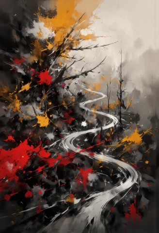 Life Is A Wandering Dream, Shifting Like Mist Upon The Edge... — FLUX AI Prompt: Life is a wandering dream, shifting like mist upon the edge of dawn—one moment r...