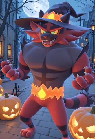 Halloween Male Witch Costume — Stable Diffusion AI Prompt: masterpiece, best quality, amazing quality, male, halloween theme, jack-o-lanter...