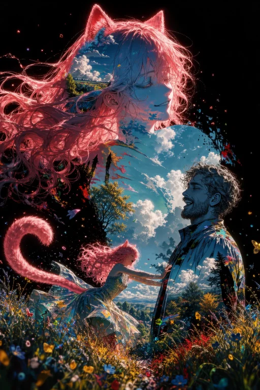 Masterpiece, Best Quality, Exciplit, A Lone Woman, Hair Flow...