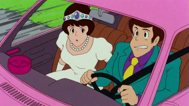 Lpnicstlcg1979, Inside A Vibrant Pink Car, A Man In A Green...