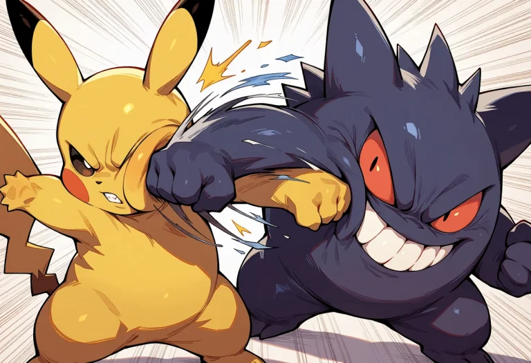 Masterpiece, Best Quality, Score9, Very Aesthetic,, Gengar,...