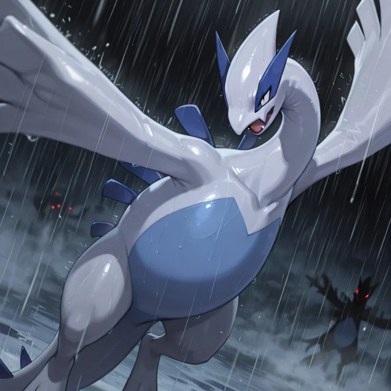 Masterpiece, Best Quality, Absurdres, Newest, Highres, Lugia...