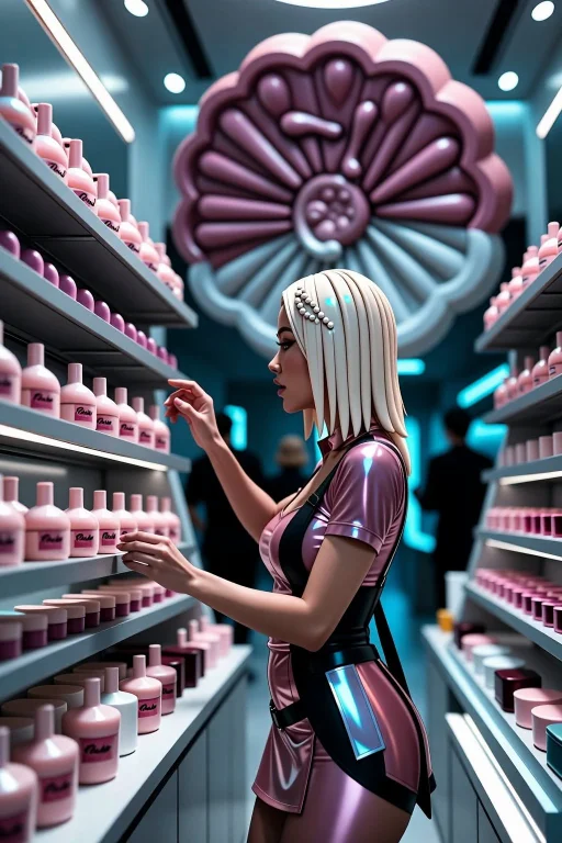 Inside A Makeup Boutique Built Like A Floating Mooncake, A W...