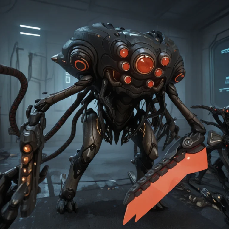 Matrsent,robot,tentacles, Prometheanknight,robot,four Arms,,...