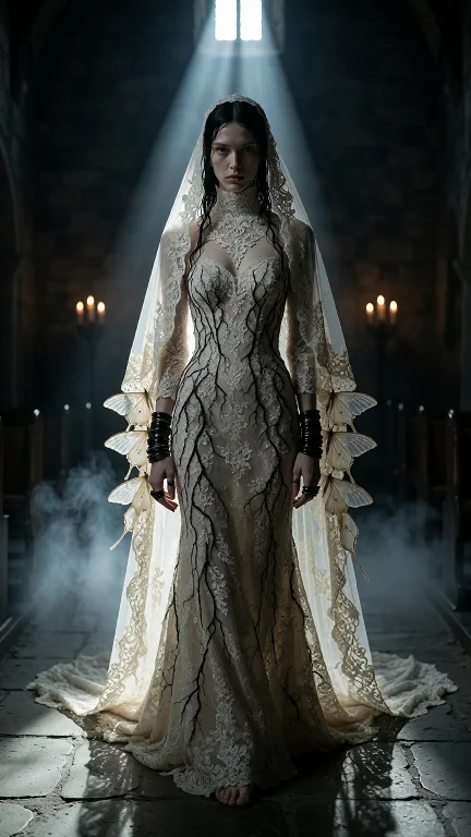Halloween Fashion, Pale Bride
