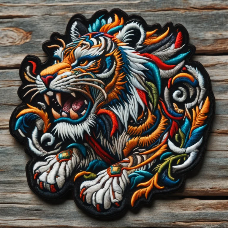 Ral-embroideredpatch A Traditional Style Embroidered Patch O...