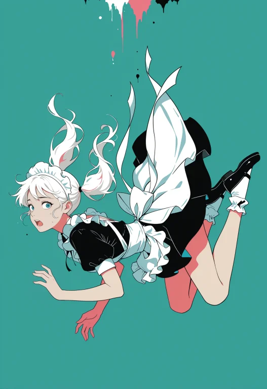 Masterpiece, Bestquality, Highres, Flatcolor, Minimalism, Gr...