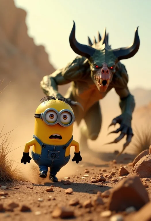A Hilariously Epic Scene In A Desolate, Post-apocalyptic Was...