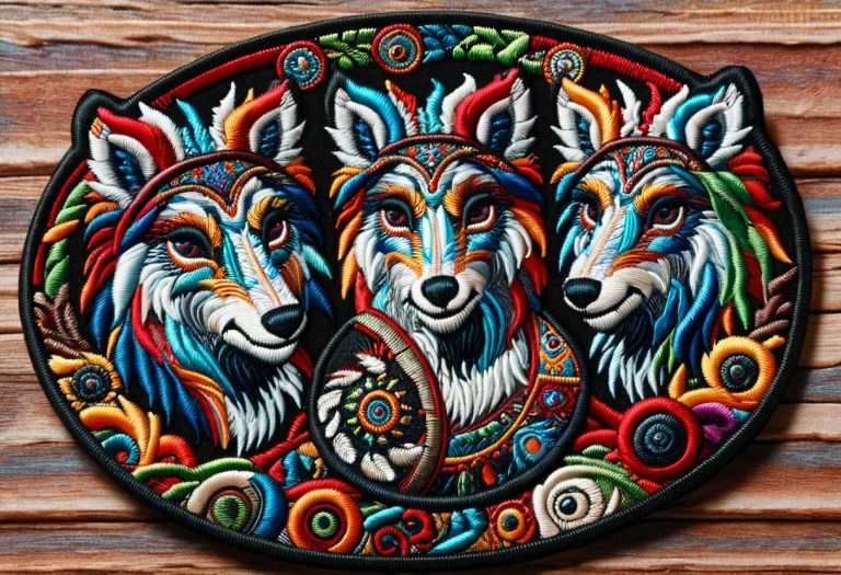 Ral-embroideredpatch, The Wolf And The Lamb, Meme, Masterpie...