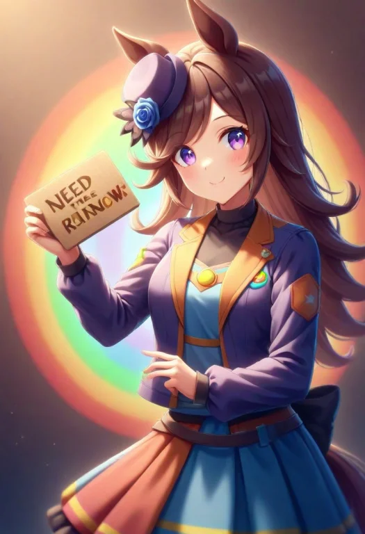 Umamusume,, ,riceshowerumamusume, 1girl, Longhair, Longsleev...
