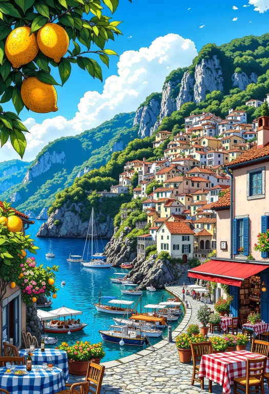 Co3y Parvdize, This Is A Vibrant, Digitally Created Illustra...