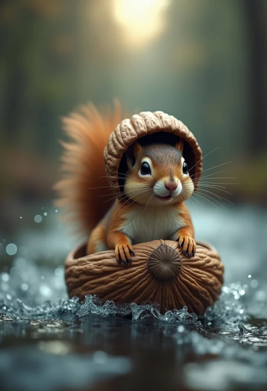 Macro Camera, Photorealistic Image Of A Super Cute, Adorable...