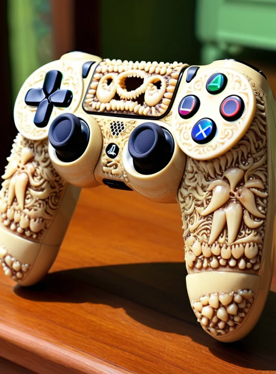 Teeth, Lorateef-morph-sdxl0.95 Toothy, Ps4 Controller Madeof...