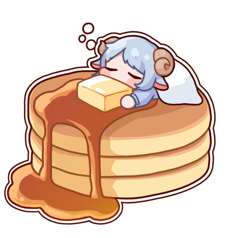 Highres, Absurdres,roguechibi, Chibi, The Giant Pancake Bed...