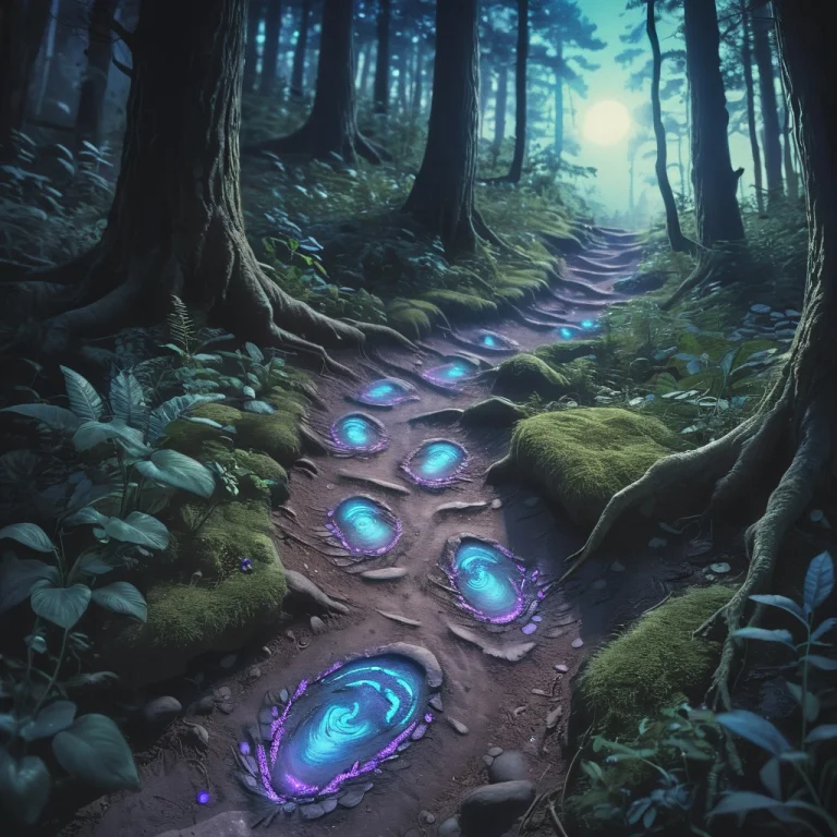 Lorasdxlfaetastic24000.5, Space Made Foot Steps, Glowing Tra...
