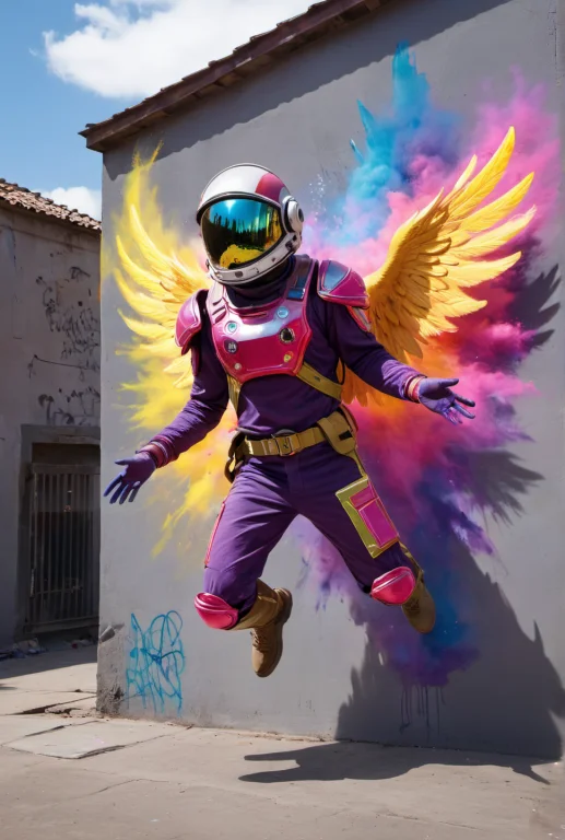 Score, Colorful Color Explosions Shooting Into The Air, Holi...