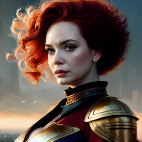 Gorgeous Christina Hendricks1.3 Flames In Hair, Fiery Hair,... — Stable Diffusion AI Prompt: gorgeous (christina hendricks:1.3) flames in hair, fiery hair, fire meshes, cosm...